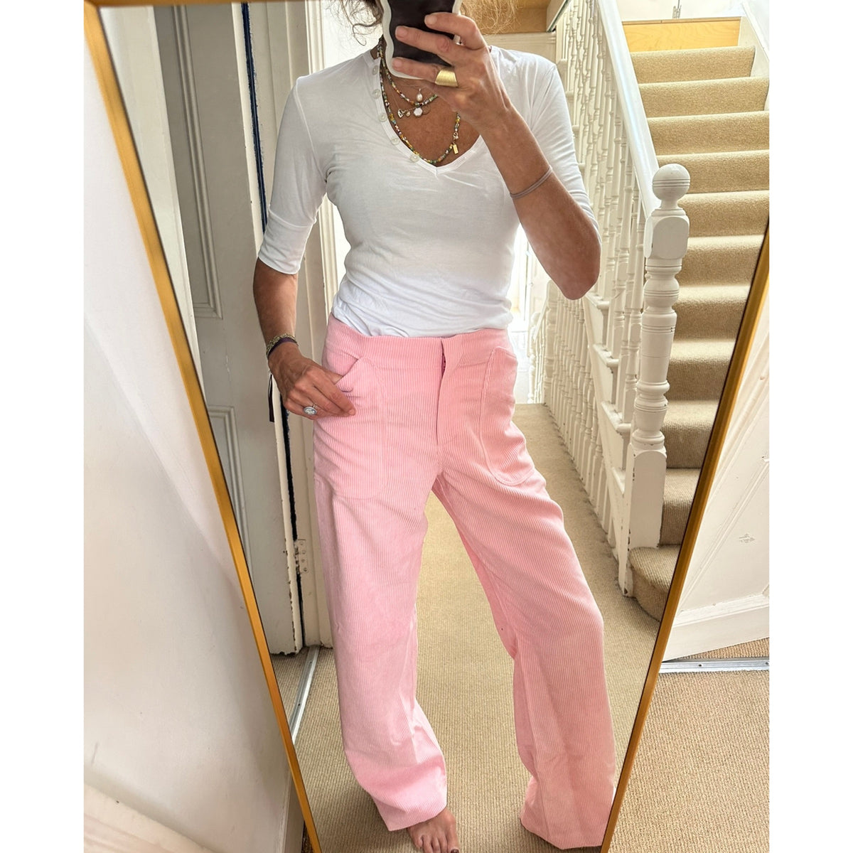 BACK IN STOCK. The West Village Melrose Pink