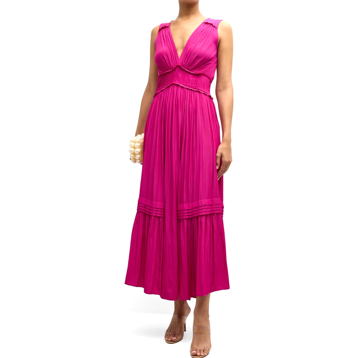 Ramy Brook Deirdre Dress Wild Rose