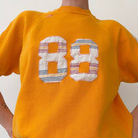 Useless Letterman Short Sleeve Sweat