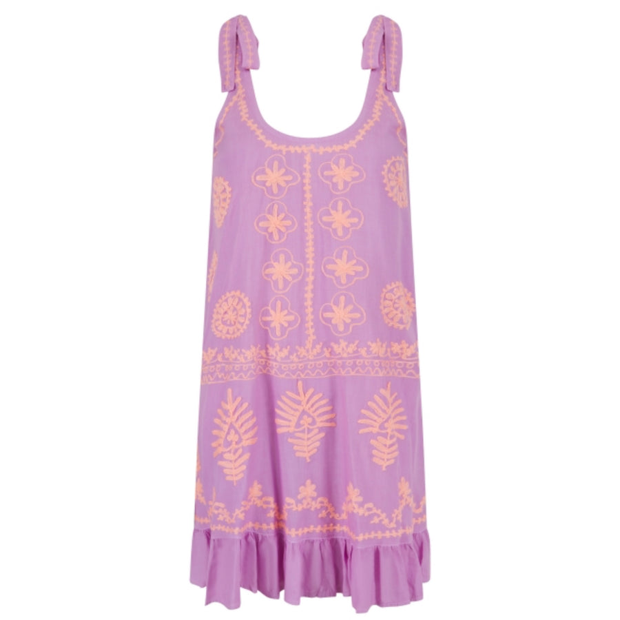 Pranella Remi Slip Dress Lilac/Peach