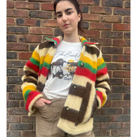 *NEW STYLE* Stripe Wool Workwear Jacket