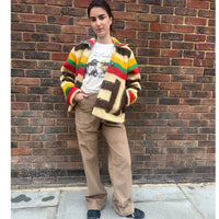 *NEW STYLE* Stripe Wool Workwear Jacket