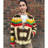 *NEW STYLE* Stripe Wool Workwear Jacket