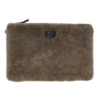 Shearling Clutch