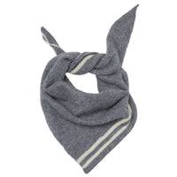 *NEW* Cashmere Triangle Neckerchief Grey