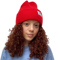 *RESTOCK* Angora Beanie Red
