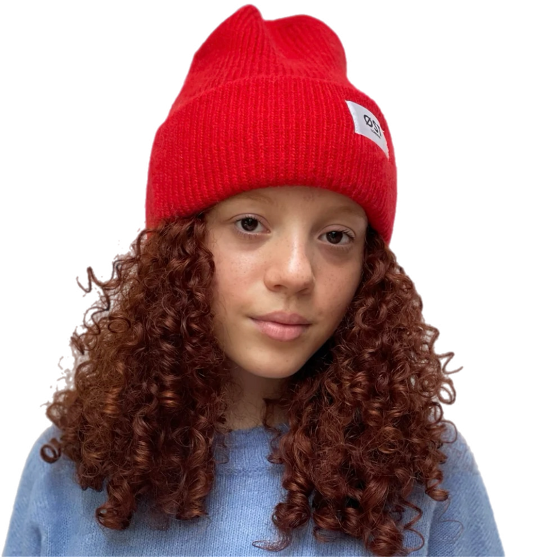 *RESTOCK* Angora Beanie Red