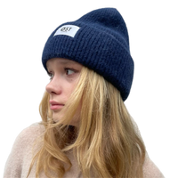 *NEW* Clara Angora Beanie Navy