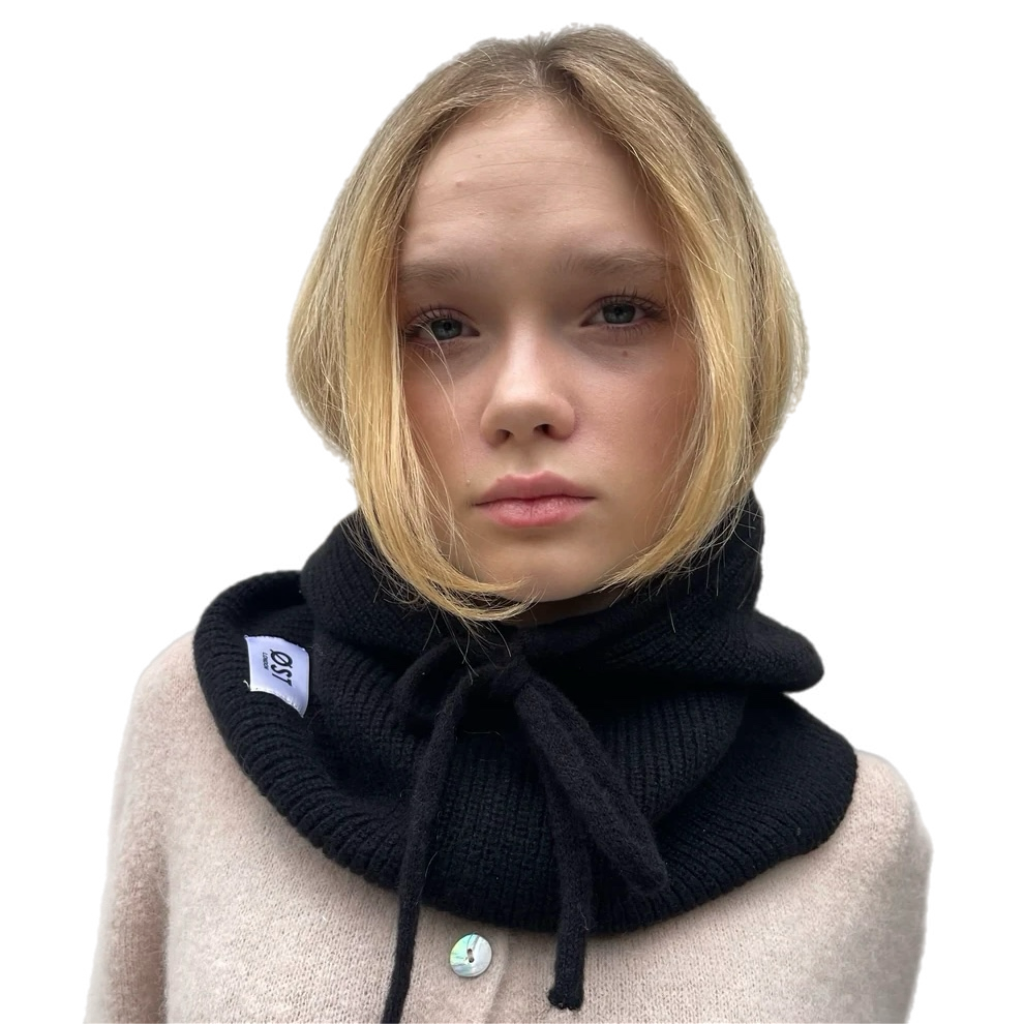 *RESTOCK* Cashmere Balaclava Black