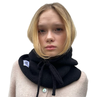 *RESTOCK* Cashmere Balaclava Black