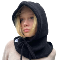 *RESTOCK* Cashmere Balaclava Black