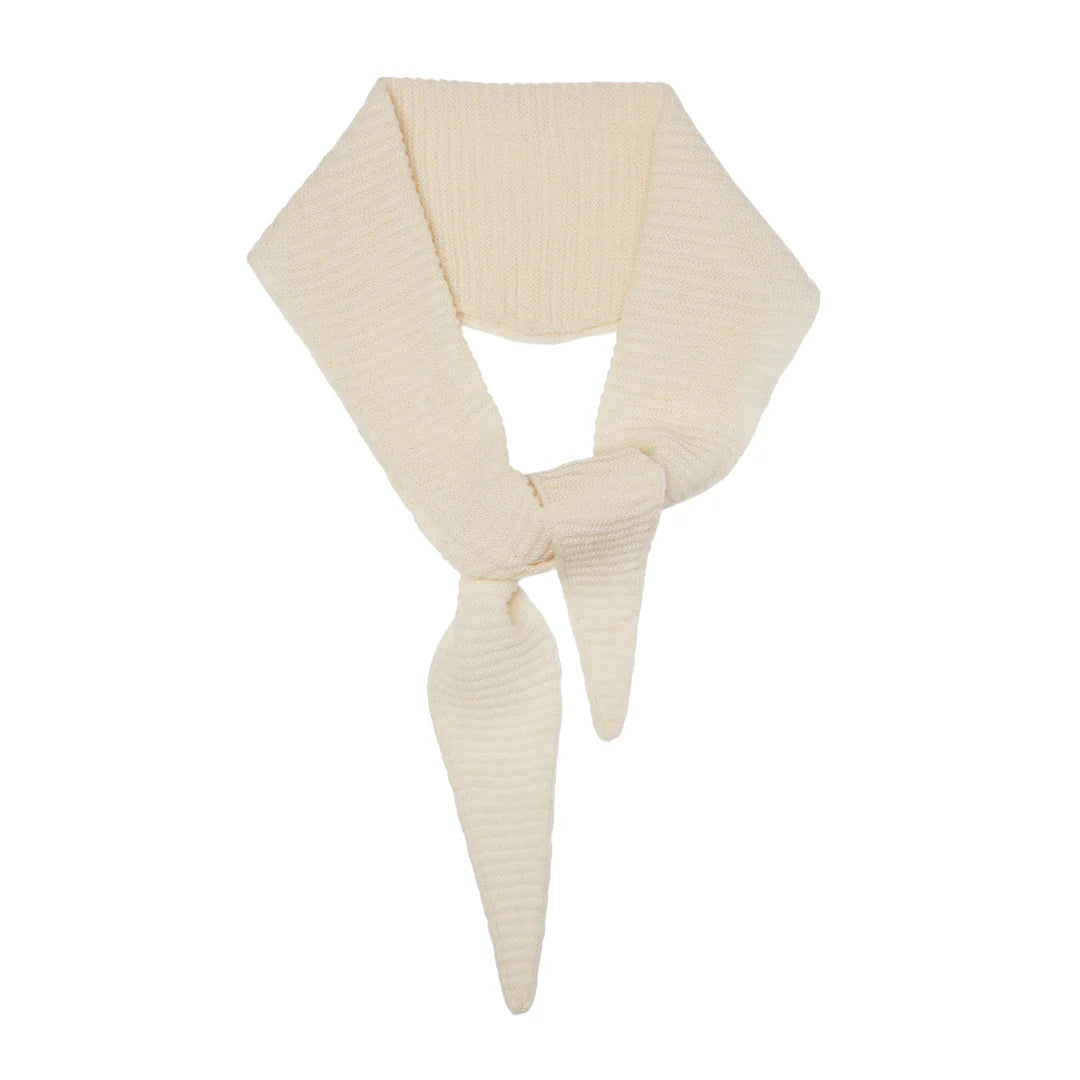 *NEW* Cashmere Diamond Skinny Scarf Cream