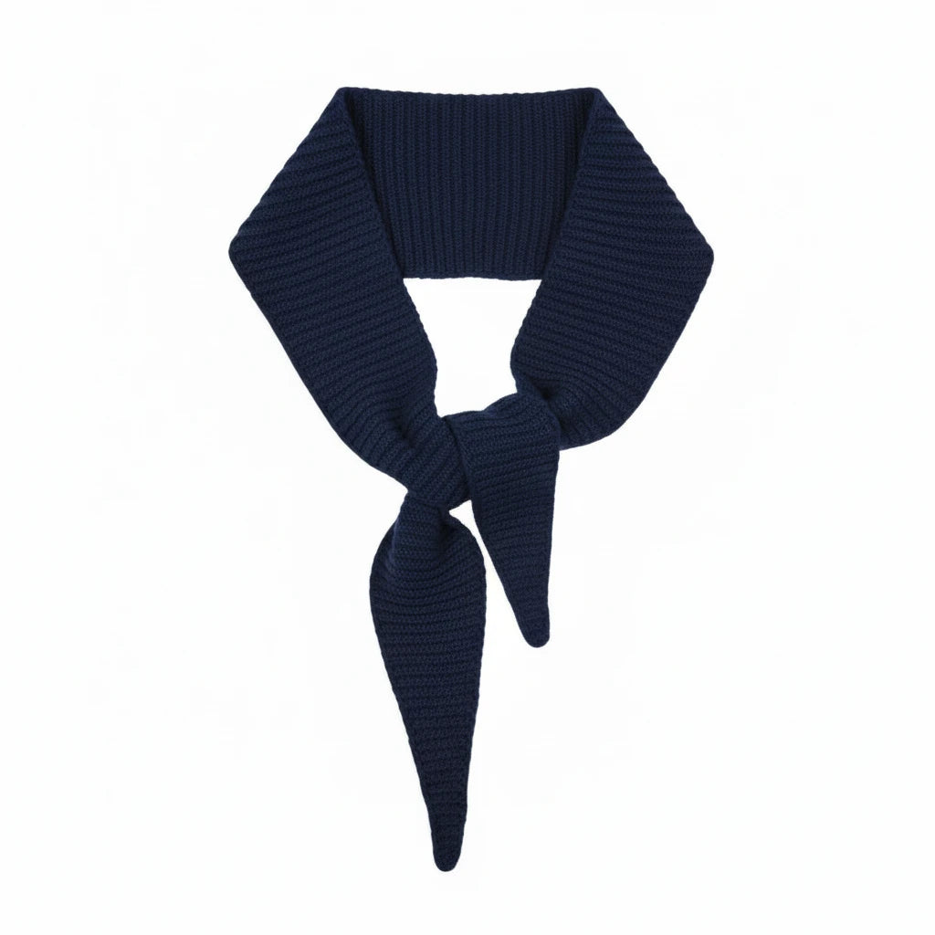 *NEW* Cashmere Diamond Skinny Scarf Navy