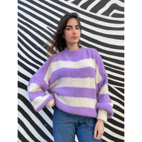 *NEW COLOUR* Lilac Stripe Jumper