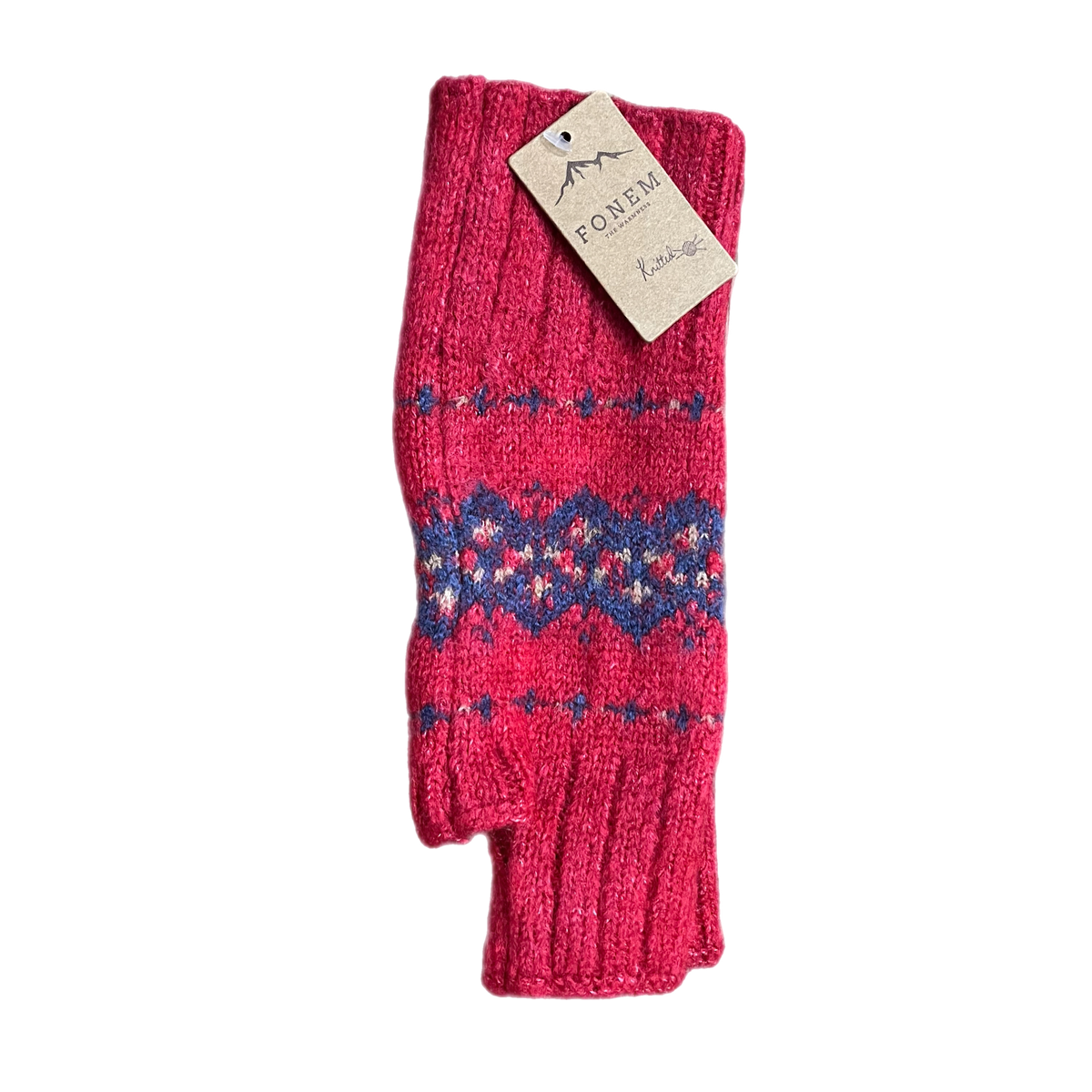 *NEW*Wool Mitts Red