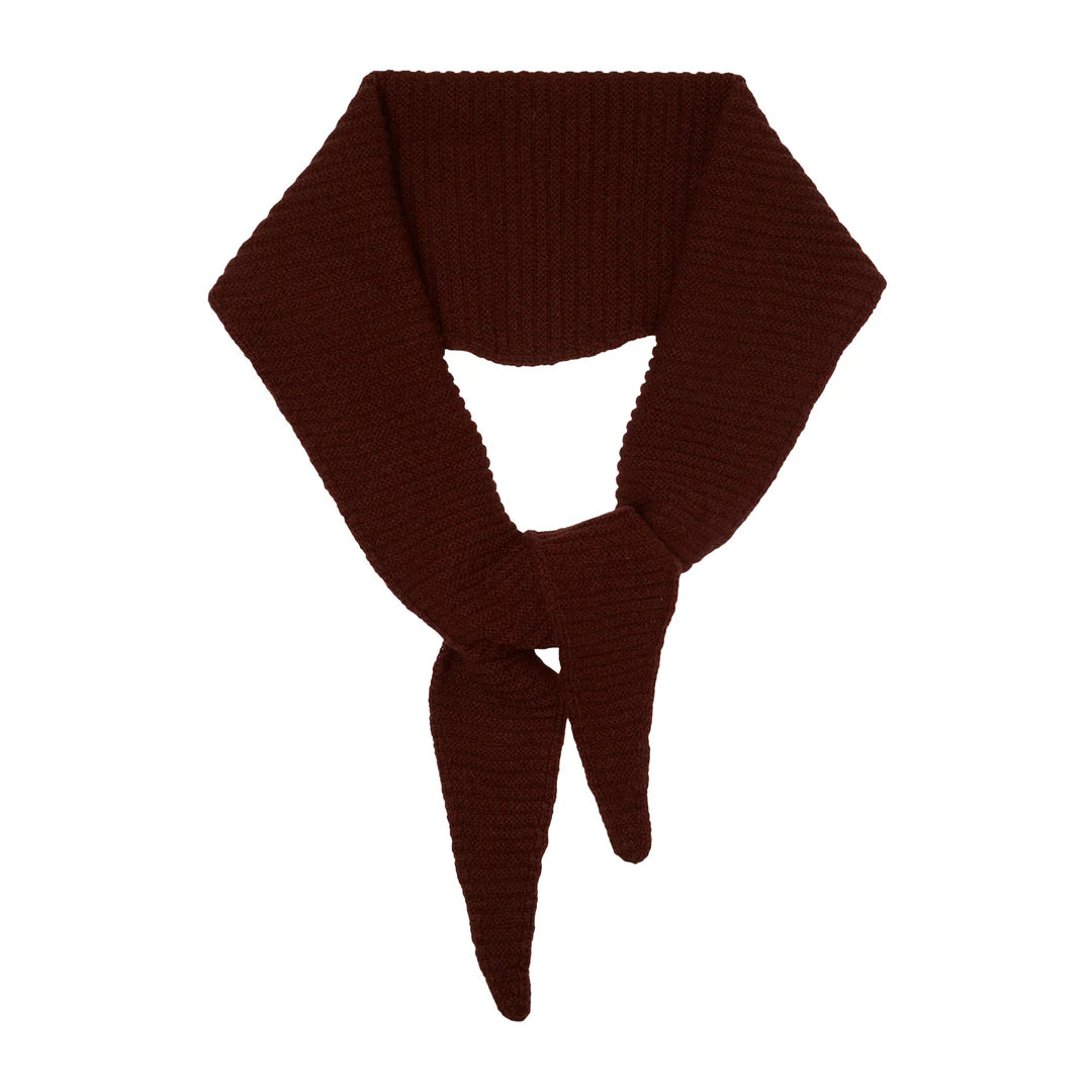 *NEW* Cashmere Diamond Skinny Scarf Chocolate
