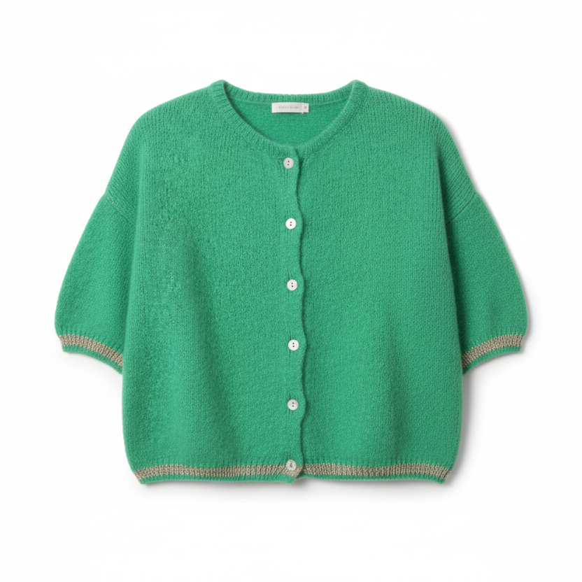 *NEW STYLE* Green Short Sleeve Cardi