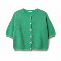 *NEW STYLE* Green Short Sleeve Cardi