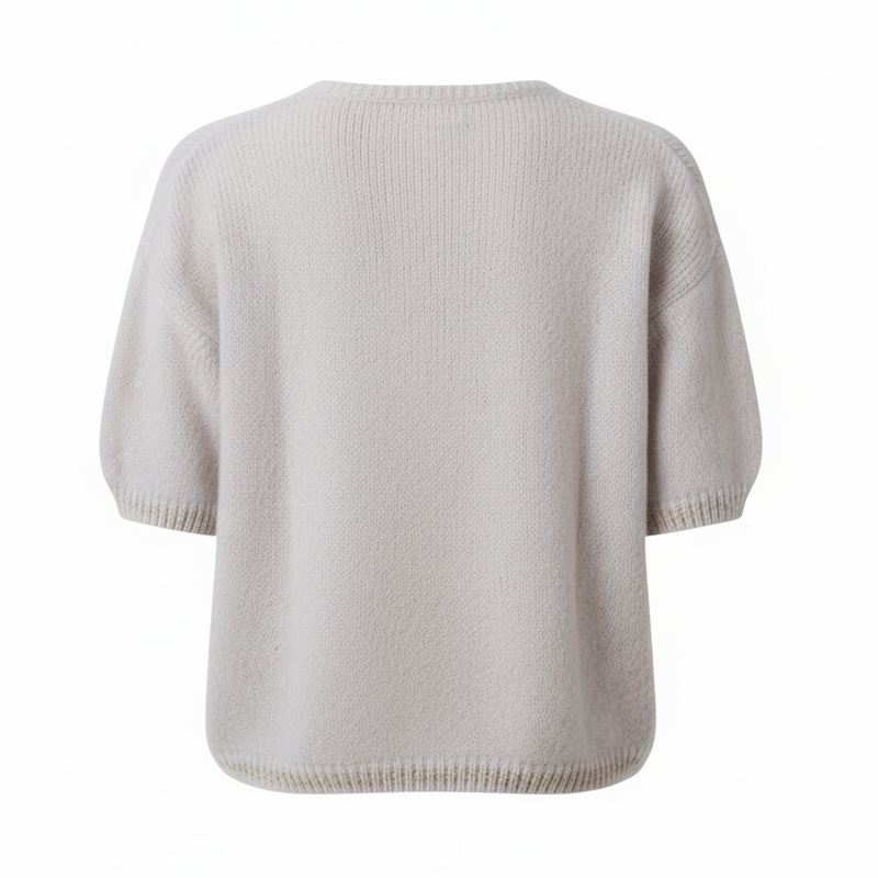 *NEW STYLE* Beige Short Sleeve Cardi