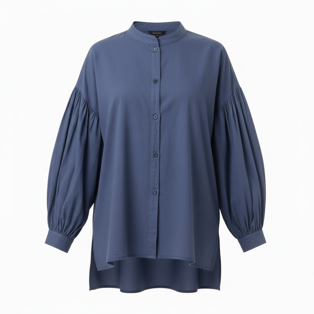 Oversized Navy Shirt