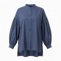 Oversized Navy Shirt