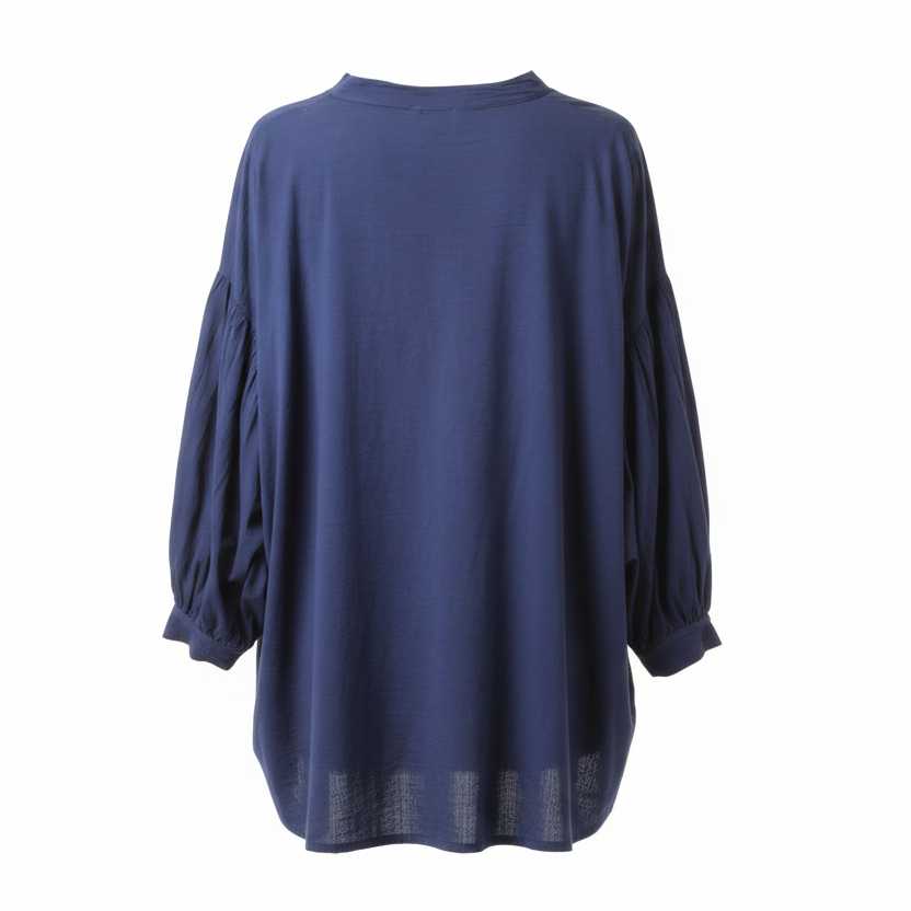 Oversized Navy Shirt