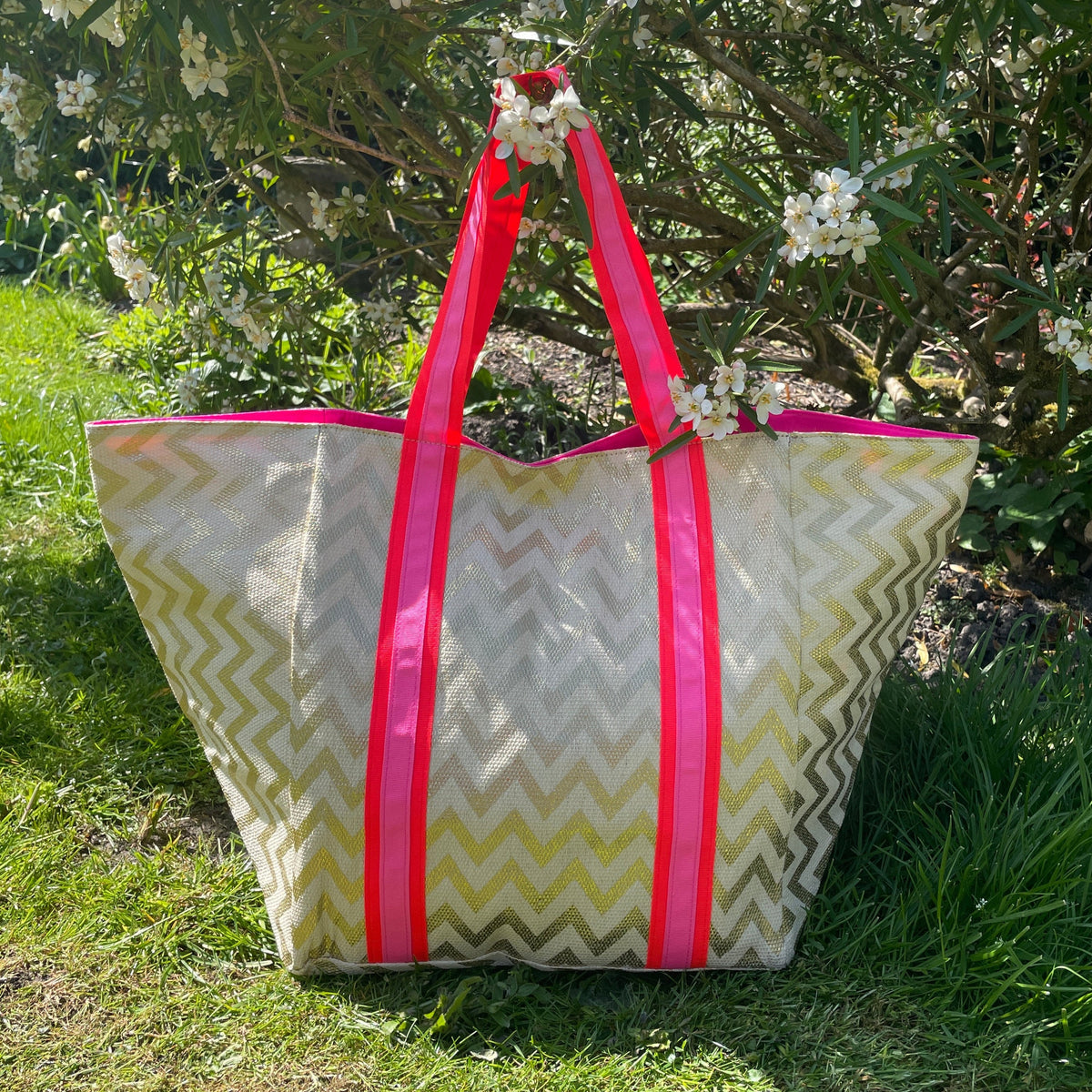 *NEW* Zig Zag Large Beach Bag