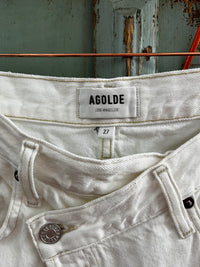 Criss Cross Jeans Off White