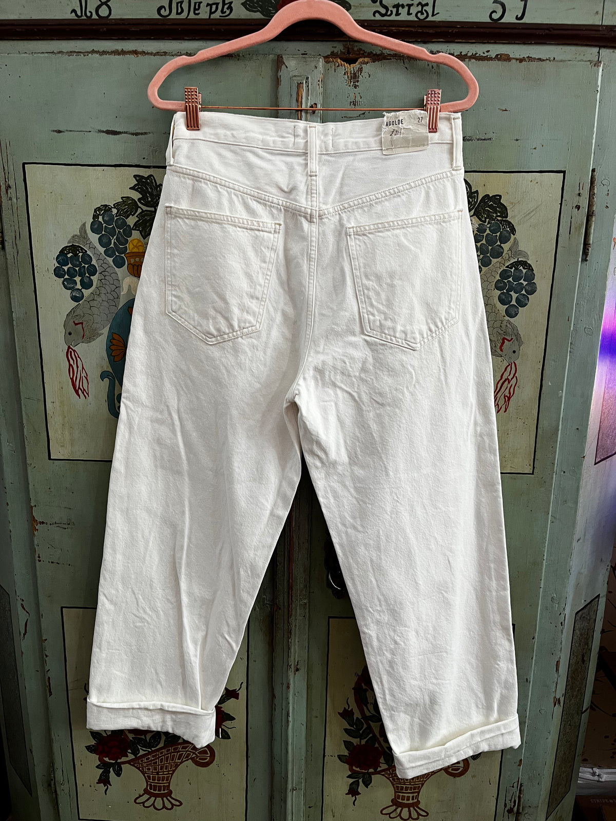 Criss Cross Jeans Off White