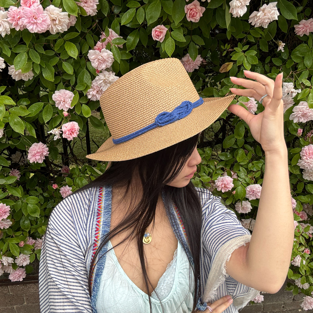 *NEW STYLE* Foldable Reef knot Panama Hat