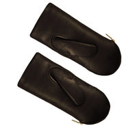 Zip Mitten Burgundy/Lemon