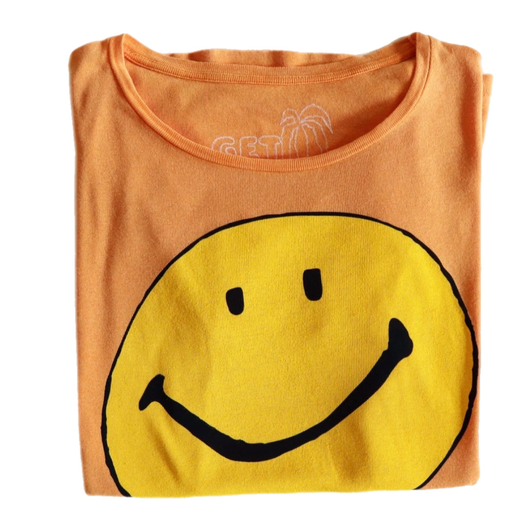 Sunny Afternoon Orange Logo T Shirt