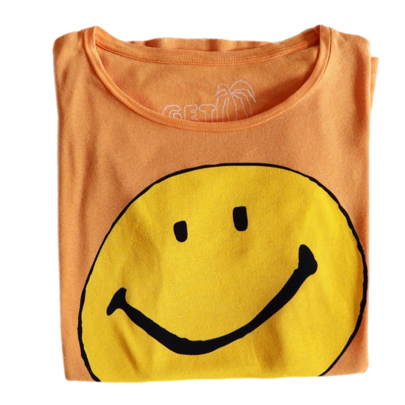 Sunny Afternoon Orange Logo T Shirt