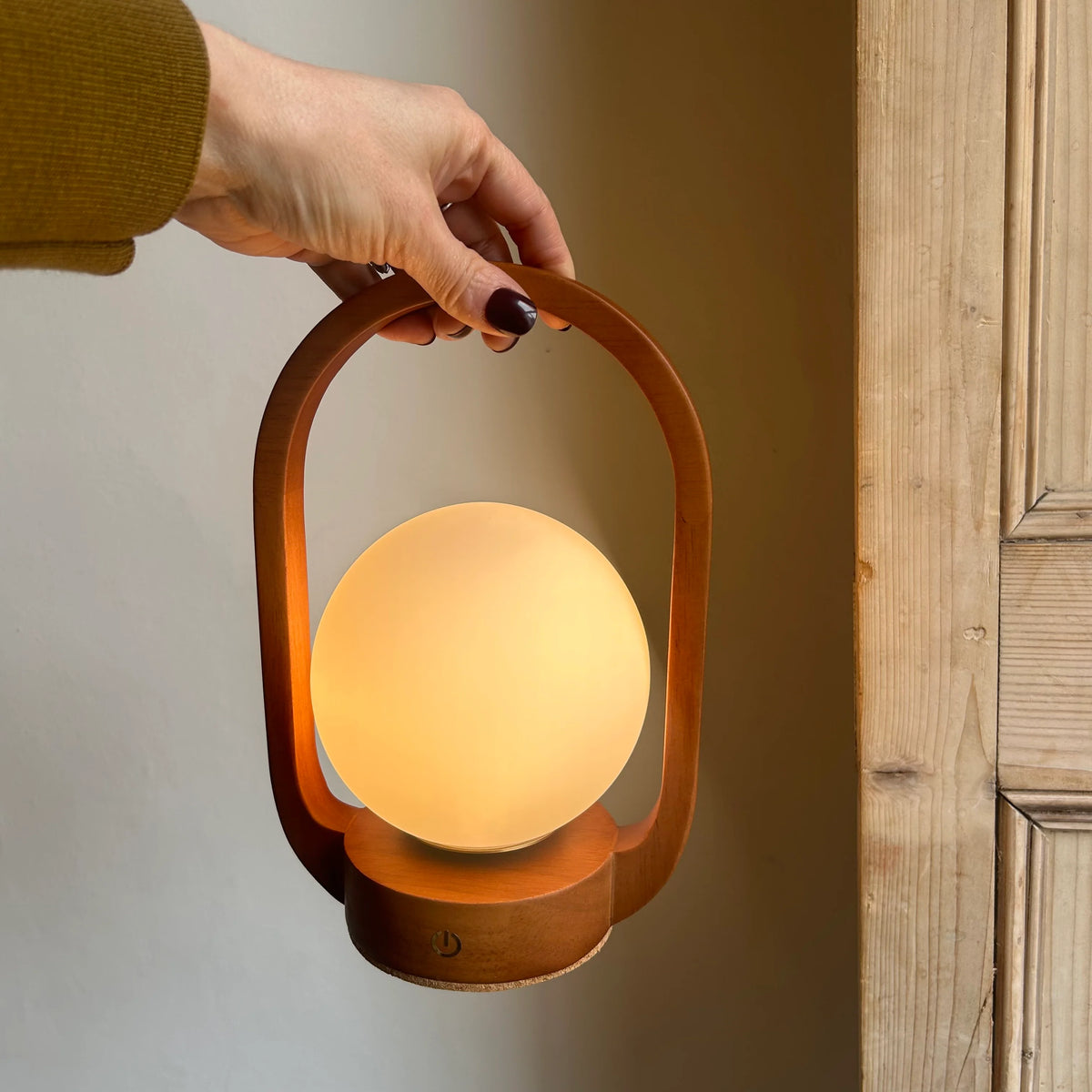 Mini Woodern Lantern Lamp