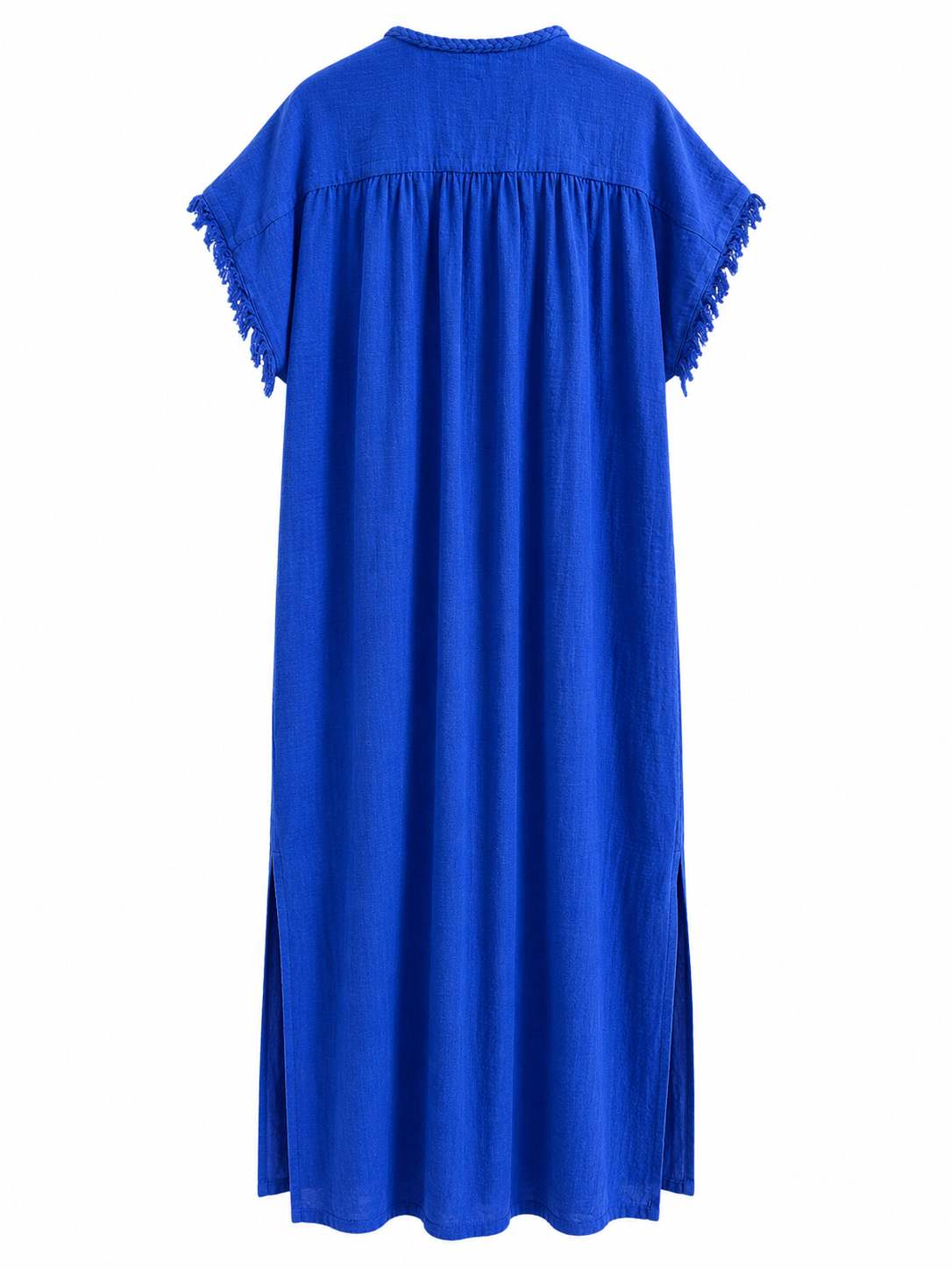 *NEW STYLE* Johanna Embroidered Cover-Up Cobalt Blue