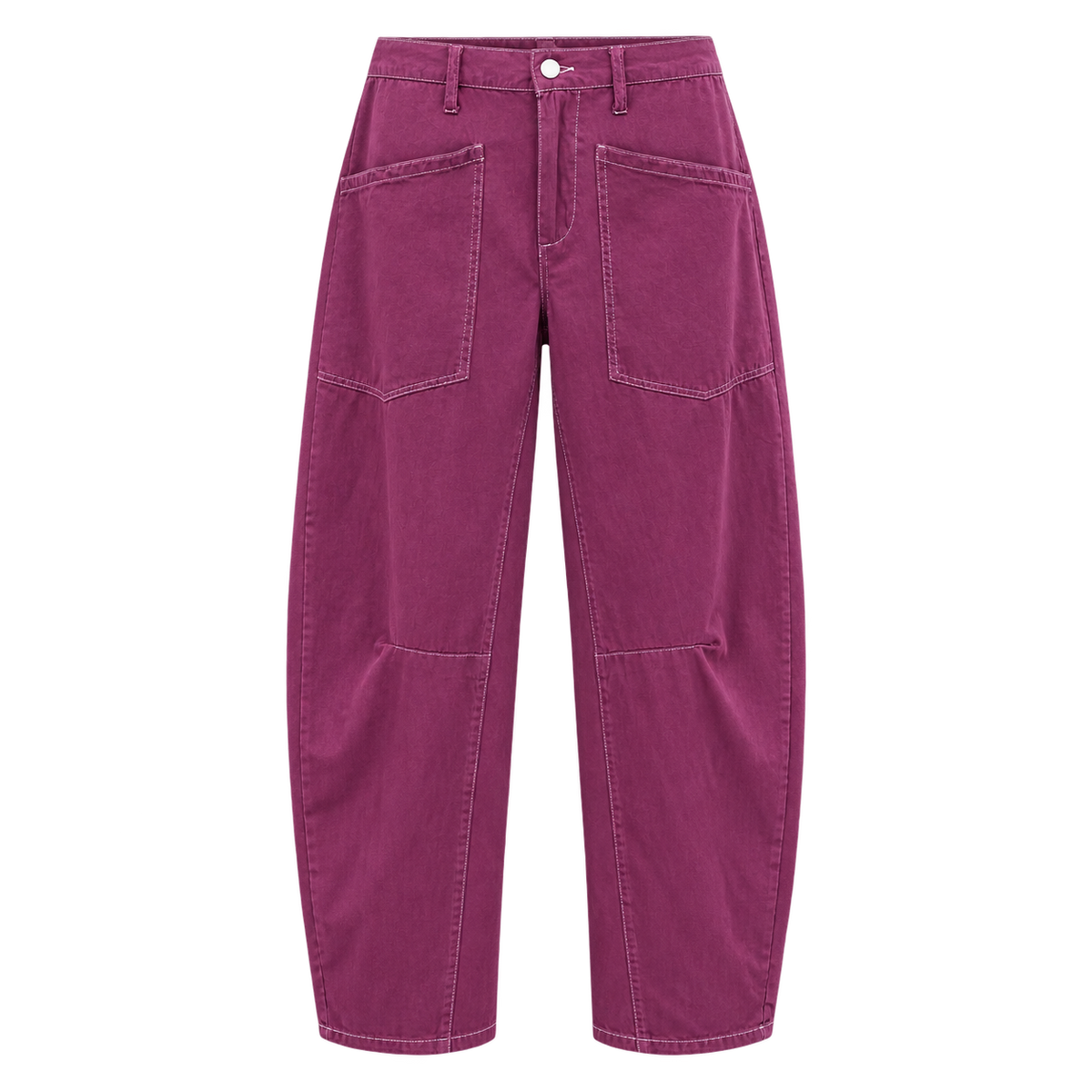 *AW26* Overdyed Barrel Workwear Plum Lightweight