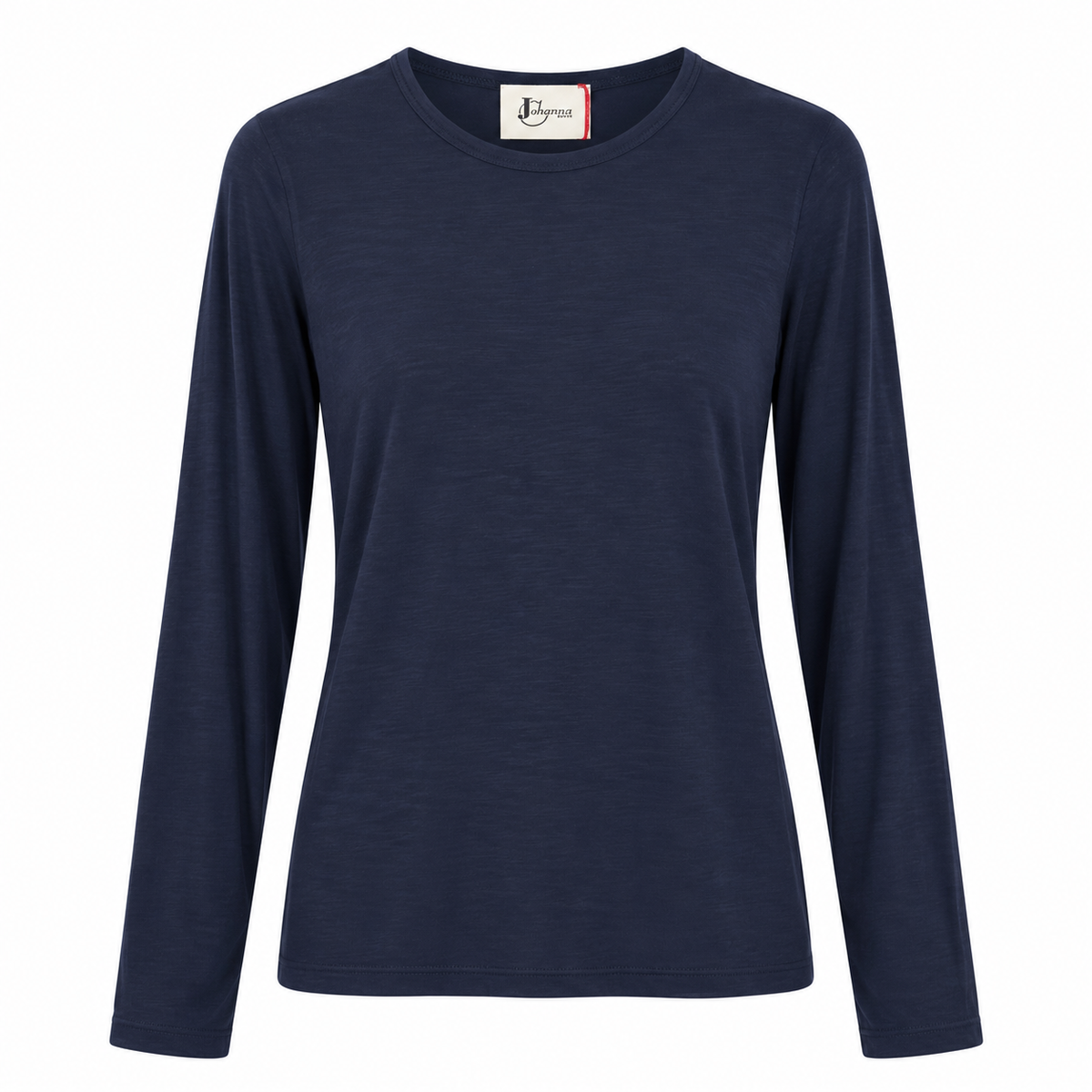 Navy Cashmere Layer Top