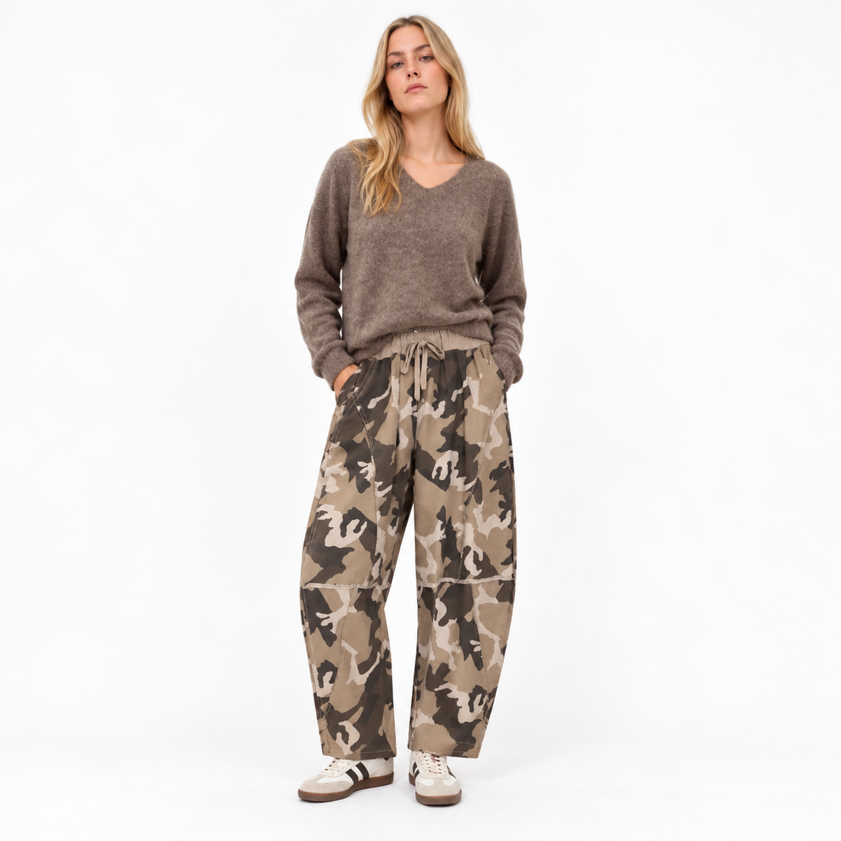 Jersey Barrel Joggers Camouflage