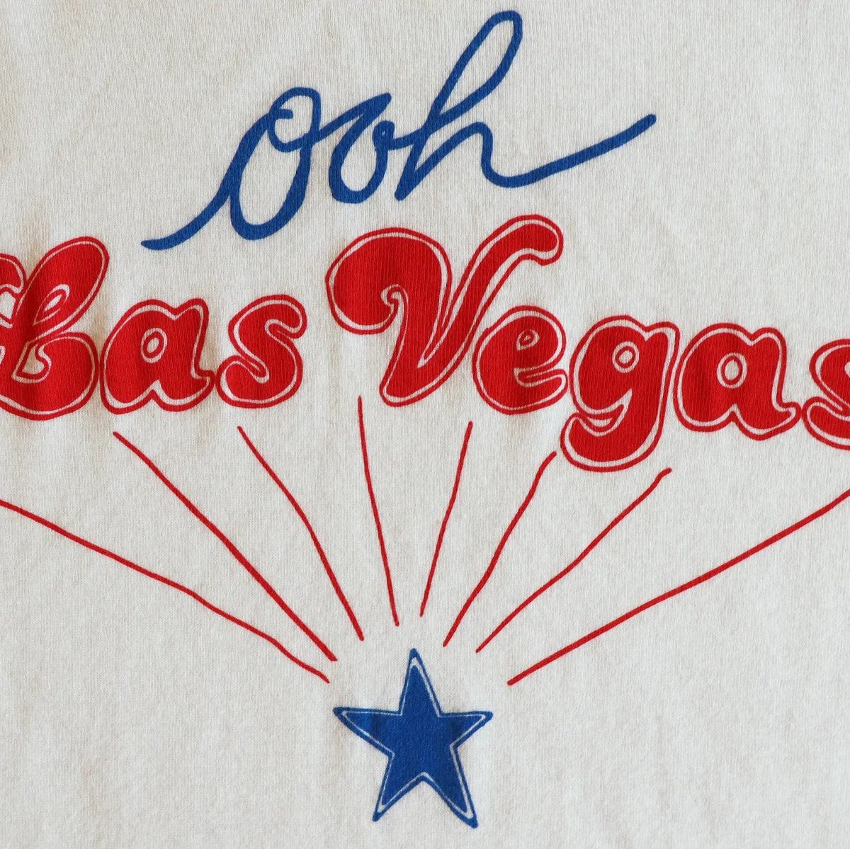 Get It On Ooh Las Vegas White T