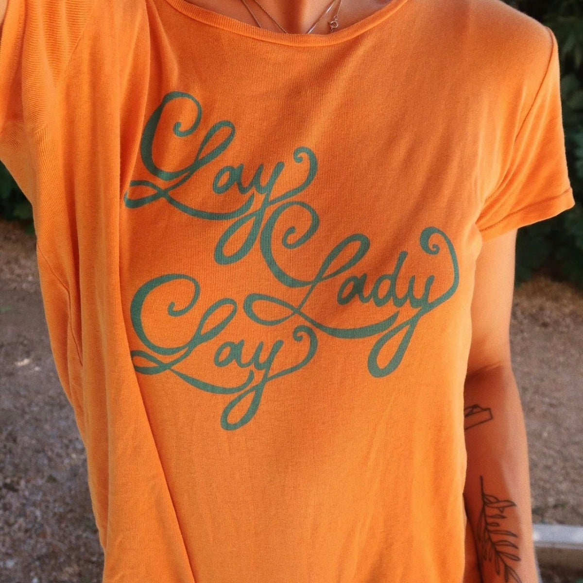 Lay Lady Lay Orange T