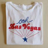 Get It On Ooh Las Vegas White T