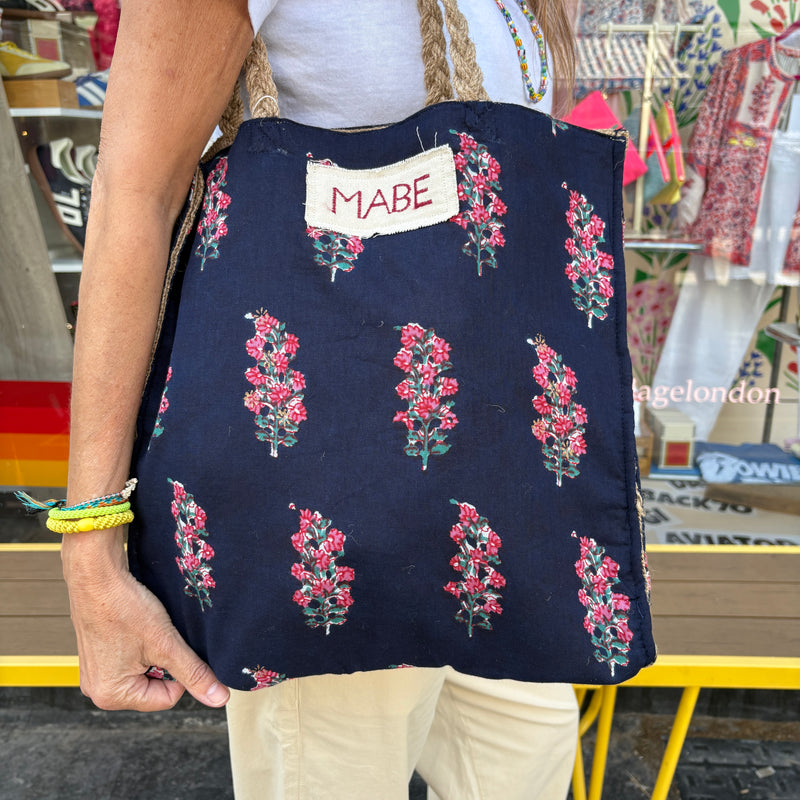 MABE Blockprint Tote