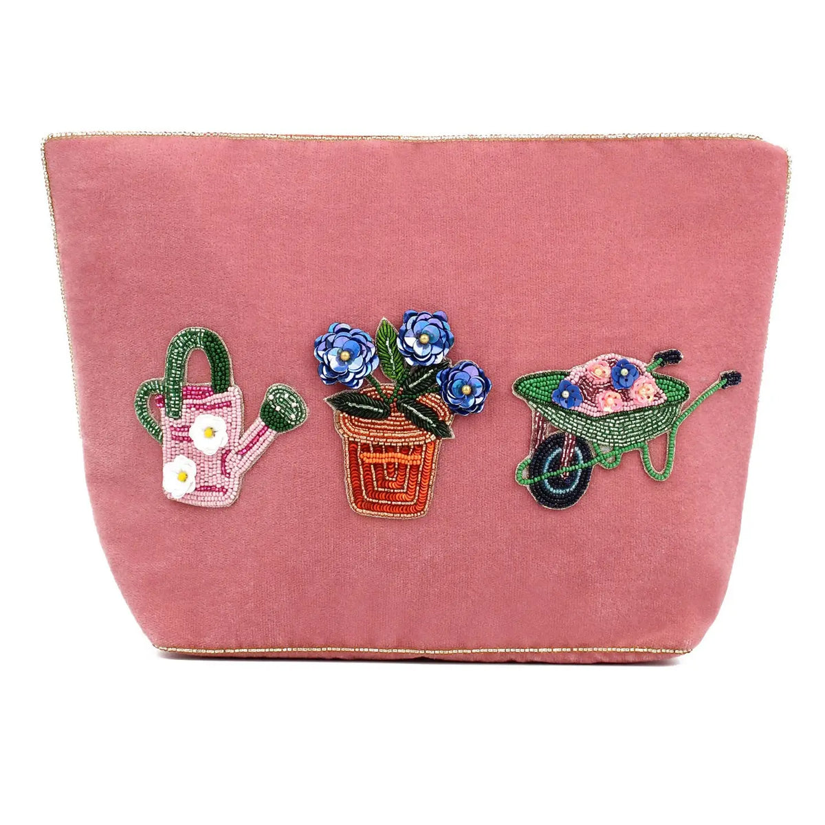 *NEW* Pink Garden Medium Pouch