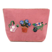 *NEW* Pink Garden Medium Pouch