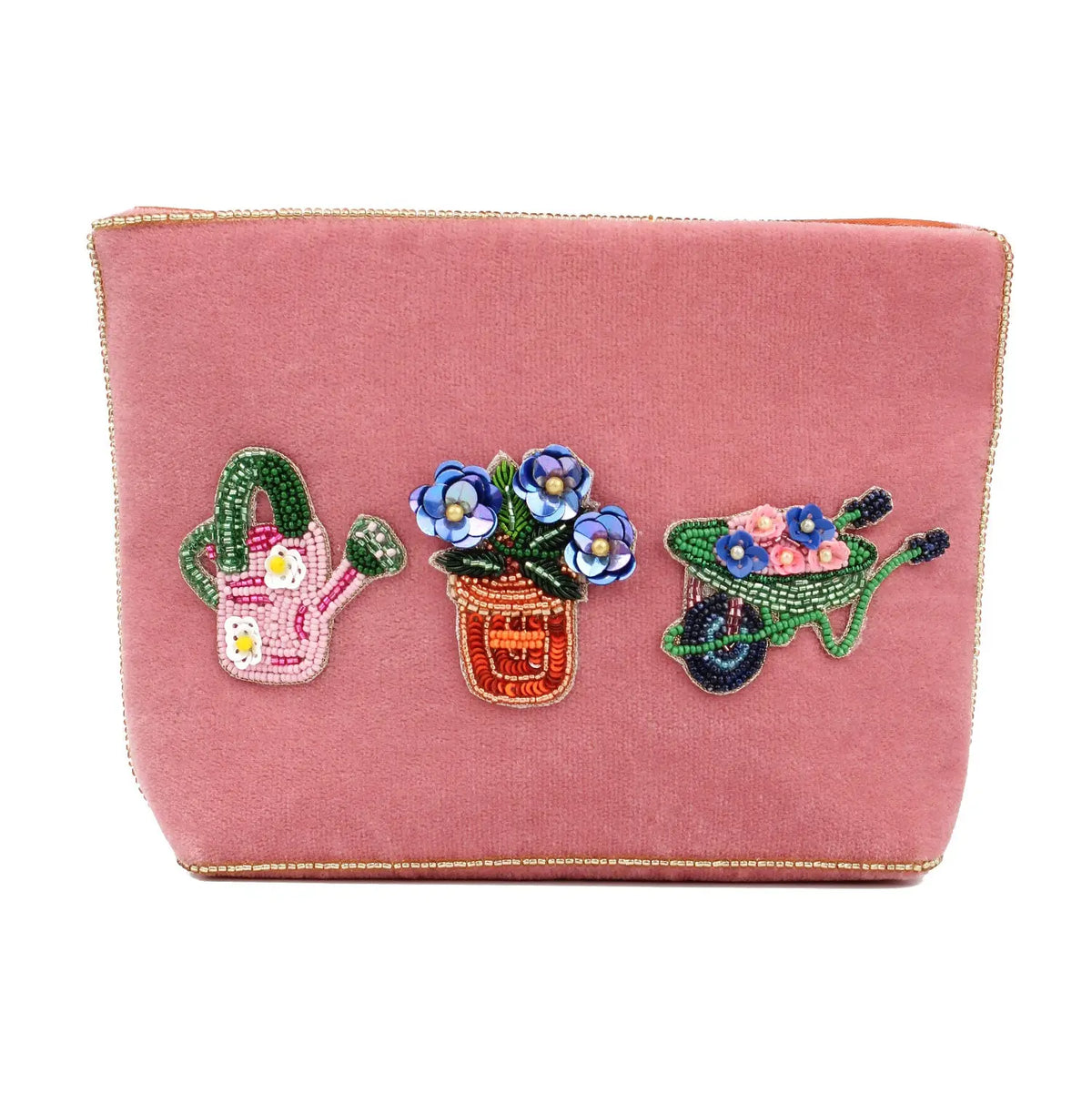 *NEW* Pink Garden Large Pouch