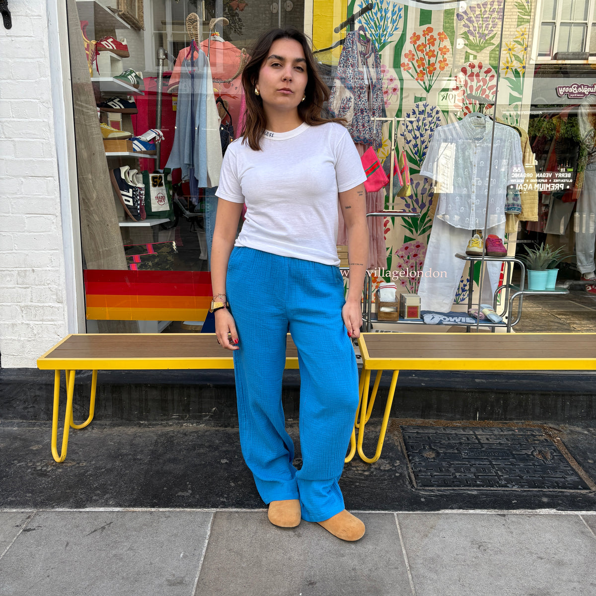 FRNCH Aymie Trouser Electric blue