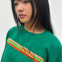 Useless Green Stripe Sweatshirt