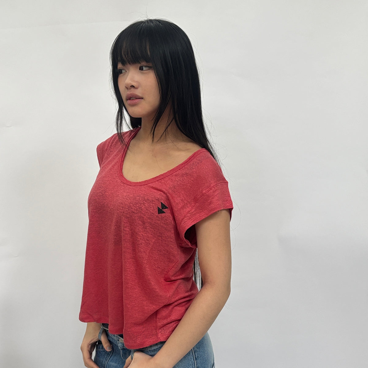 *NEW* Coral Linen T-Shirt