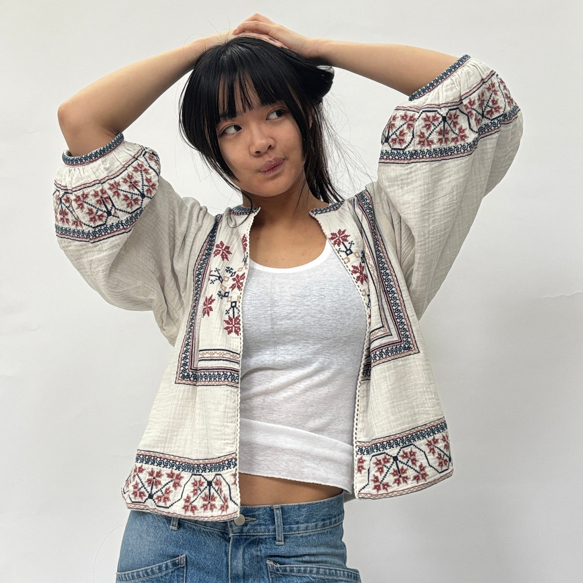 *LANDED!* Calista Embroidered Jacket