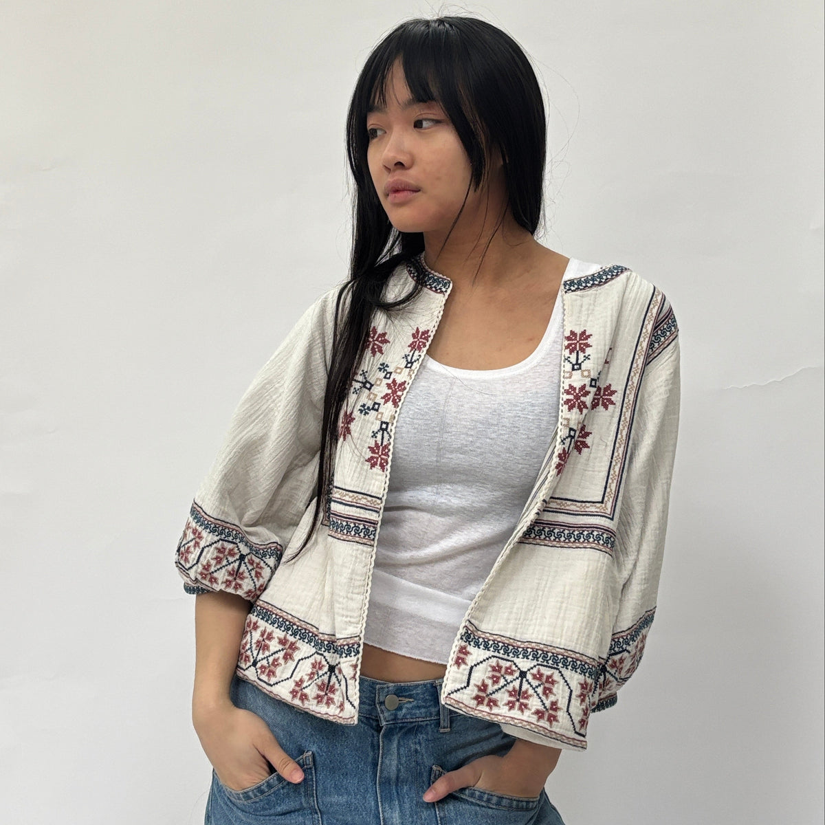 *LANDED!* Calista Embroidered Jacket